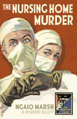 book cover for The Detective Club – The Nursing Home Murder