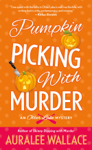 book cover for Pumpkin Picking with Murder