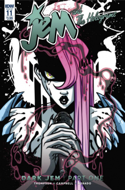 book cover for Jem and the Holograms, Vol. 3: Dark Jem