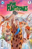 book cover for THE FLINTSTONES #1 