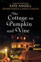 book cover for The Cottage on Pumpkin and Vine