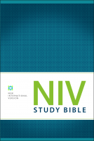 book cover for NIV Study Bible