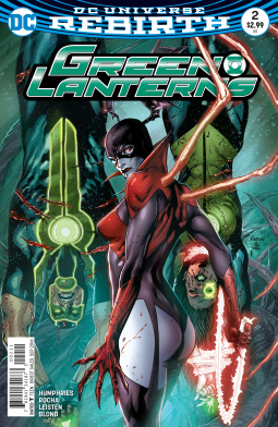 book cover for GREEN LANTERNS #2