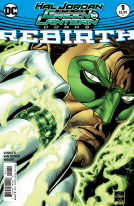book cover for HAL JORDAN AND THE GREEN LANTERN CORPS: REBIRTH #1