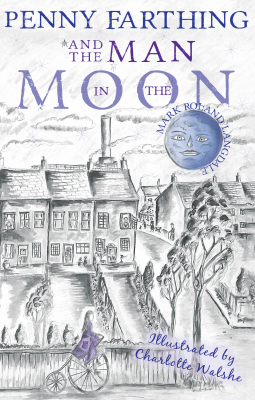book cover for Penny Farthing and the Man in the Moon