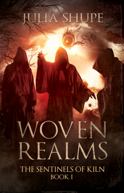 book cover for Woven Realms