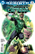 book cover for HAL JORDAN AND THE GREEN LANTERN CORPS #1