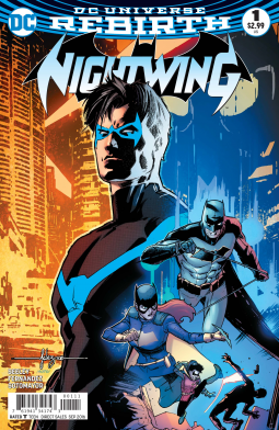 book cover for NIGHTWING #1