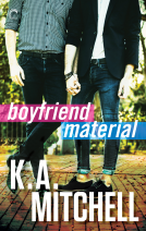 book cover for Boyfriend Material