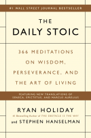 book cover for The Daily Stoic