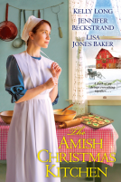 book cover for The Amish Christmas Kitchen
