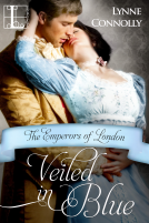 book cover for Veiled In Blue