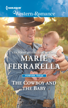 book cover for The Cowboy and the Baby
