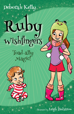 book cover for Ruby Wishfingers: Toad-ally Magic