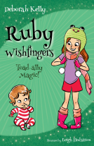 book cover for Ruby Wishfingers: Toad-ally Magic