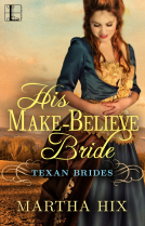 book cover for His Make-Believe Bride