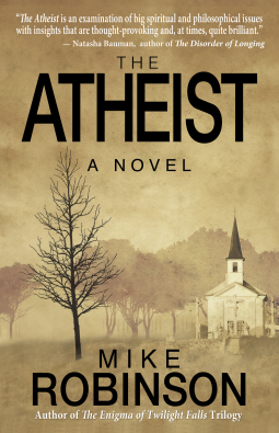 book cover for The Atheist