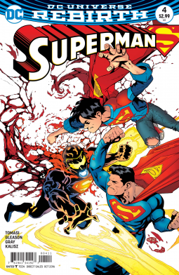 book cover for SUPERMAN #4