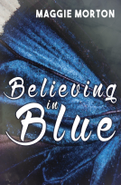 book cover for Believing in Blue