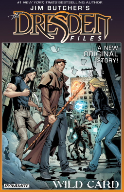 book cover for Jim Butcher's Dresden Files: Wild Card