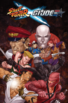 book cover for Street Fighter x G.I. JOE