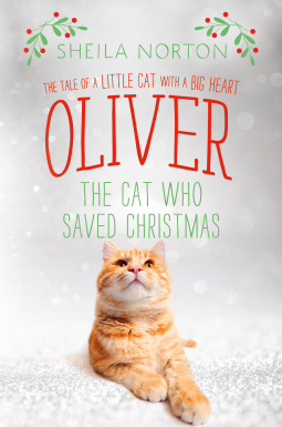 book cover for Oliver the Cat Who Saved Christmas