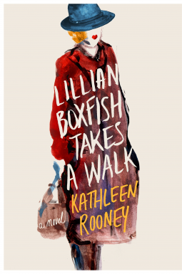 book cover for Lillian Boxfish Takes a Walk