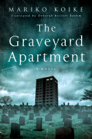 book cover for The Graveyard Apartment