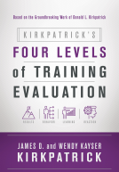 book cover for Kirkpatrick's Four Levels of Training Evaluation