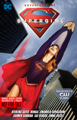 book cover for Adventures of Supergirl Vol. 1