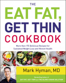 book cover for The Eat Fat, Get Thin Cookbook