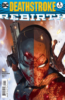book cover for DEATHSTROKE: REBIRTH #1