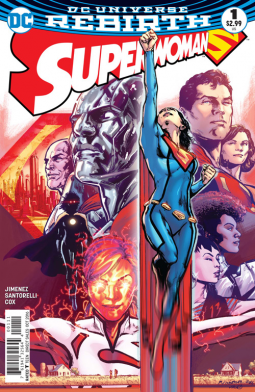 book cover for SUPERWOMAN #1
