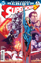 book cover for SUPERWOMAN #1