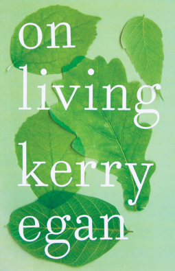 book cover for On Living