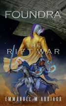 book cover for Foundra: The Rift War