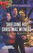 book cover for Shielding His Christmas Witness