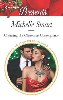 book cover for Claiming His Christmas Consequence