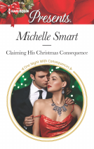book cover for Claiming His Christmas Consequence
