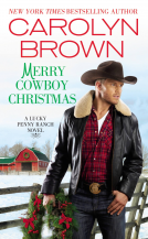 book cover for Merry Cowboy Christmas