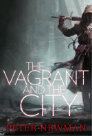 book cover for The Vagrant and the City