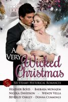 book cover for A Very Wicked Christmas Anthology