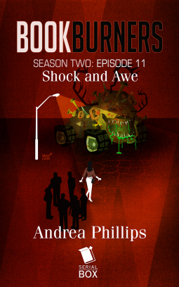 book cover for Bookburners S02E11: "Shock and Awe"