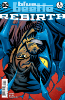 book cover for BLUE BEETLE: REBIRTH #1