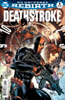 book cover for DEATHSTROKE #1