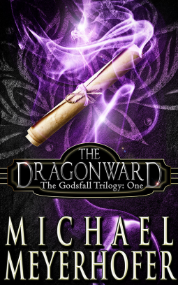 book cover for The Dragonward
