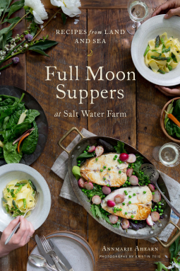 book cover for Full Moon Suppers at Salt Water Farm