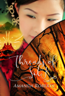 book cover for Threads of Silk