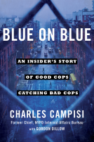 book cover for Blue on Blue