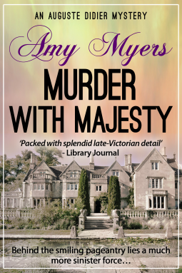 book cover for Murder with Majesty